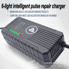 跨境外贸电动车电瓶充电器三轮车48V12AH60V20ah72V东南亚菲律宾