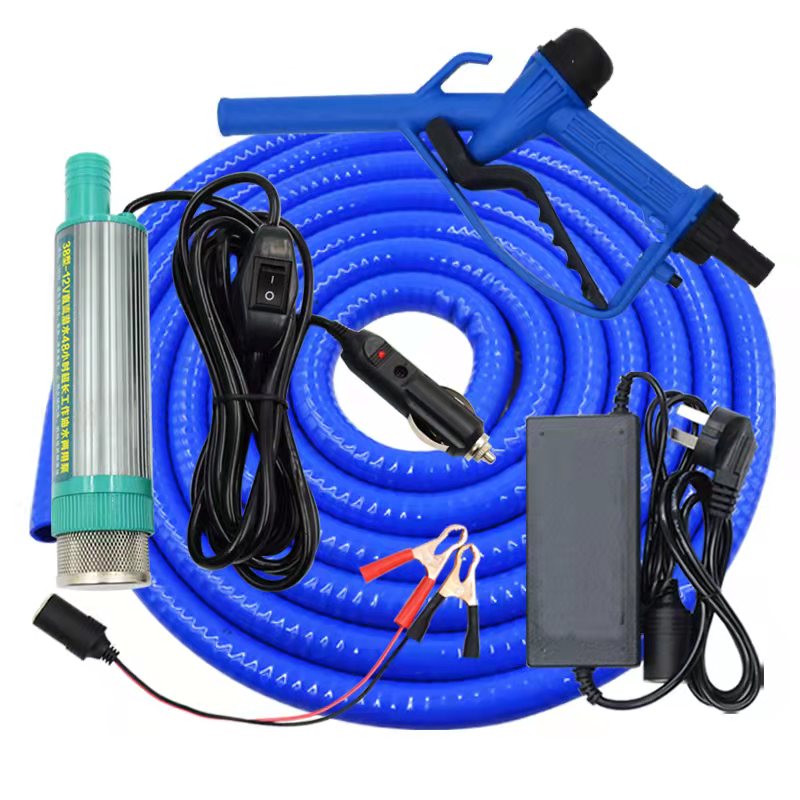 Bomba de bombeo eléctrica Bomba diesel de 12V 24V220v Bomba de bombeo 3.9cm Bomba de aceite autocebante de doble propósito sumergible ultrafino