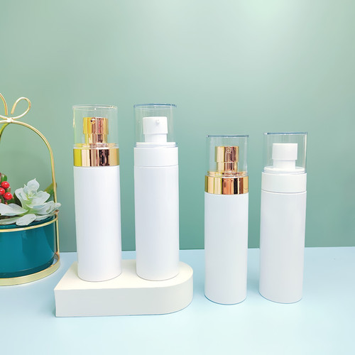Double-step spray bottle lotion bottle 100ml 150ml 200ml facial cream essential oil bottle foundation liquid bottle
