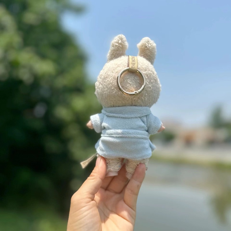 新しいラブラペンダントパジャマベビー服アクセサリーセットかわいいネット有名人LABU Uキーホルダー服浴衣|undefined