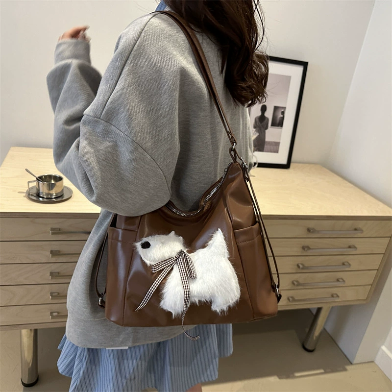 Bag one shoulder, capacious backpack, worn on the shoulder, South Korea