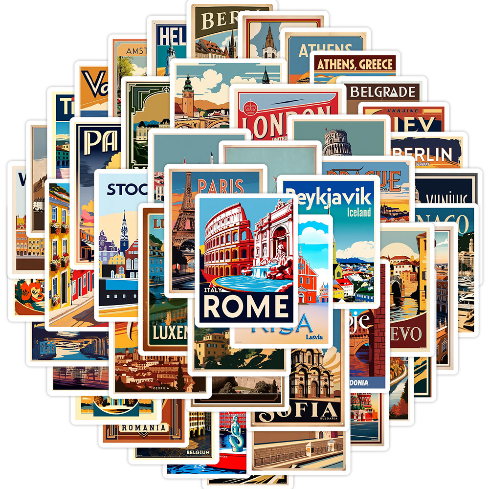 sticker for traveling