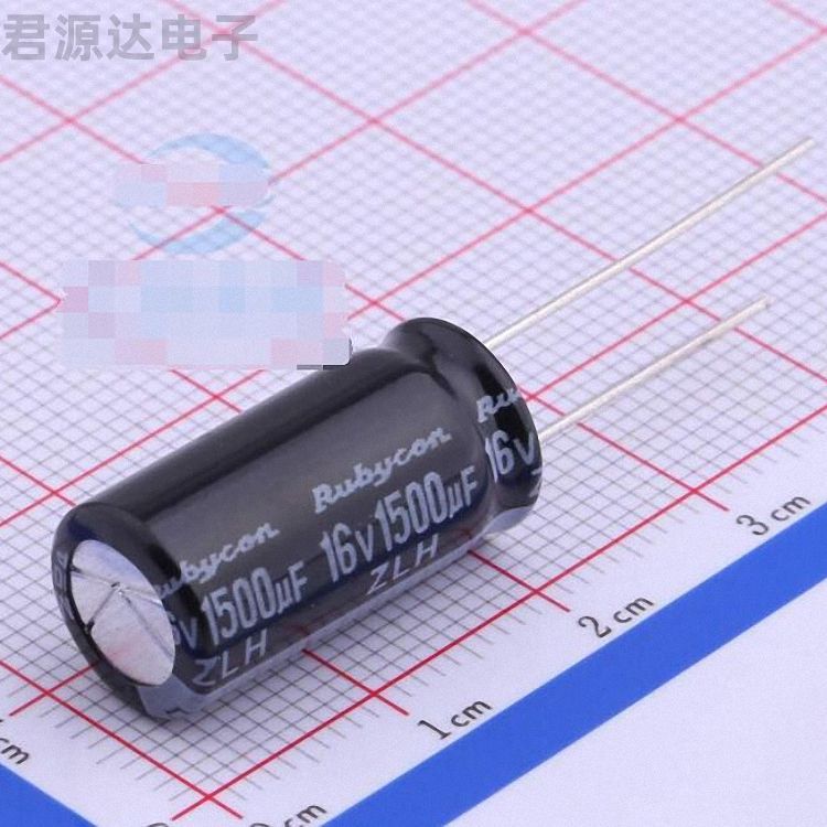 16ZLH1500MEFC10X20描述1500uF 16V电解电容器