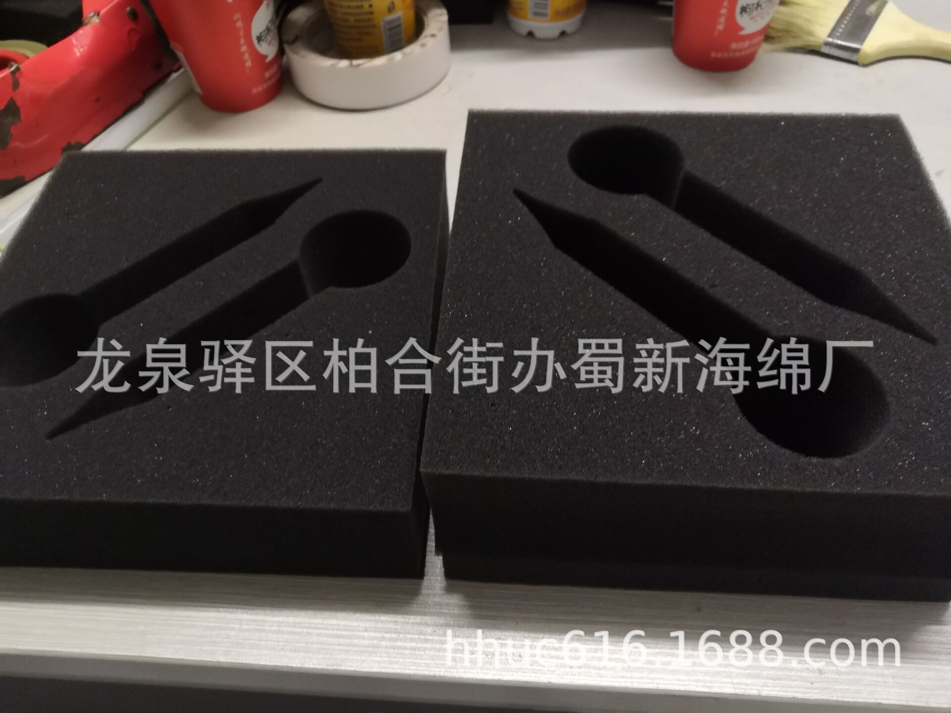 供应试管形状包装海绵/高密度冲孔海绵制品/高弹防撞海绵