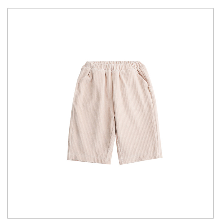Classic Style Solid Color Cotton Boys Pants display picture 12