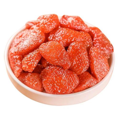 Dried Strawberry Fruit Preserves 500g, Shipped for Baking, Whole Strawberry Dried Fruit Candied Snacks, Wholesale