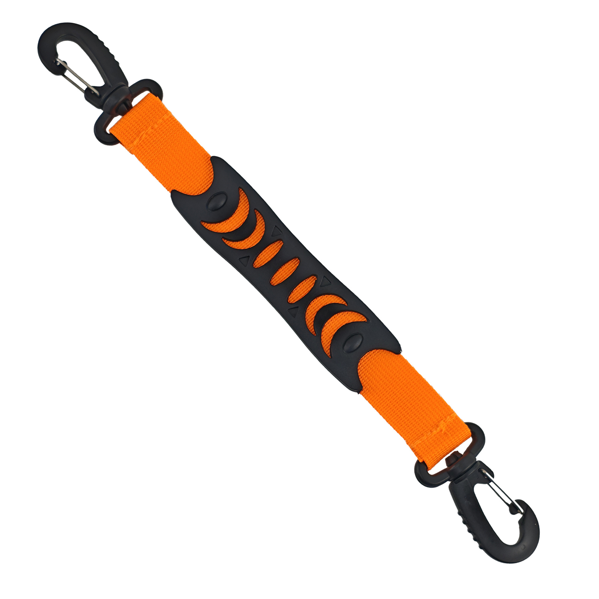 クロスボーダーの現物スノーボードの肩ベルトを持っています。