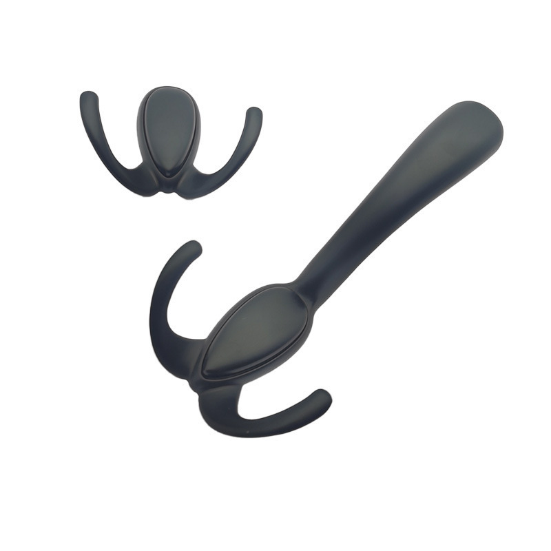 Cross-border bestseller metal coat hook, black wall hook, detachable zinc alloy coat hook, coat and hat hook for behind the entrance door Cross-border bestseller metal coat hook, black wall hook, detachable zinc alloy coat hook, coat and hat hook for behind the entrance door