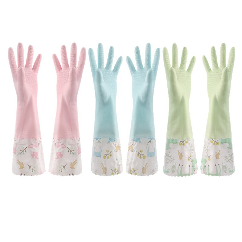 Guantes Largos con Manga Ajustable de Silicona Impermeable Térmico para Cocina image 6