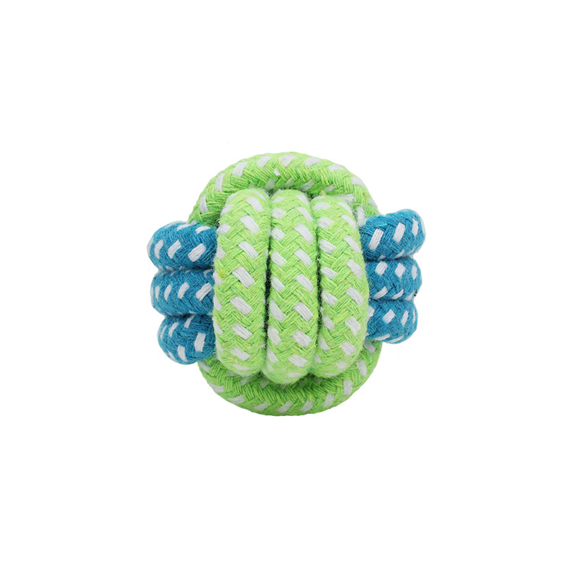 Mascotas suministros para mascotas juguete cuerda perro mordedura-resistente cuerda algodón cuerda juguete perro molar mordedura-resistente cuerda nudo bola