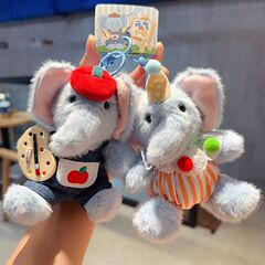 小象の子供のぬいぐるみのぬいぐるみのぬいぐるみの子供の学生のプレゼントの屋台のおもちゃの卸売り
