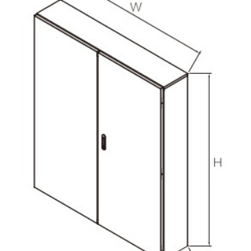 CRXV挂墙式配电箱 室内外兼用箱体 Kawamura河村户外防水配电箱