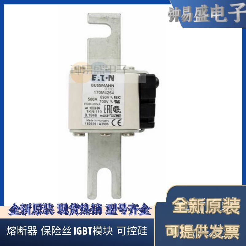 美国BUSSMANN熔断器170M4810 170M4811 170M4812全新