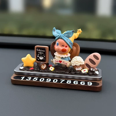 Nömrəli dayanma kartı Plate, Temporary Parking - happy-butterfly-pastry-6-sets-of-numbers