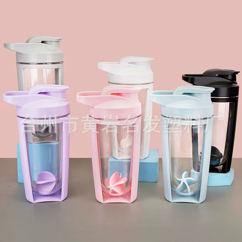 Трансграничная оптовая встряхивание чашки спот фитнес спортивные стакан воды портативный большой емкости пластиковый протеиновый порошок молочный коктейль смешивание чашки