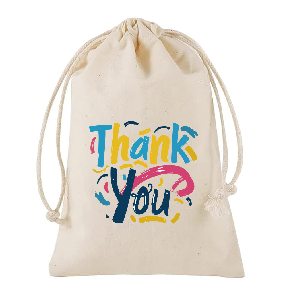 감사합니다 코튼백 A15;10*15cm