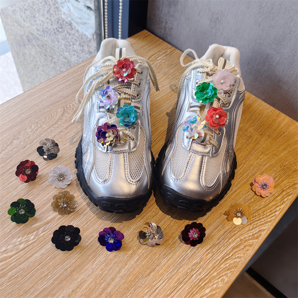 5g Weight Slippers Suitable For Shoe Type Shoe Buckle Shoe Accessories Type 1 Piece Quantity Home, Daily Occasion Plastic Material Comfort Function Flower Pattern Summer Season Women's Gender Flower Shoe Accessories Plastic Comfort Slippers Summer Shoe Buckle 无