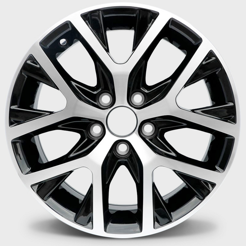 The new Polo wheel hub 09 is suitable for Volkswagen polo aluminum steel rim old tomahawk wheel hub modification 141615 inches only good