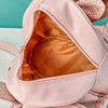 Fashionable cute universal backpack to go out with bow for early age