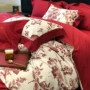定制床上数码结婚被套