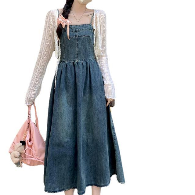 M-4XL 大きいサイズ カーディガン ワンピース