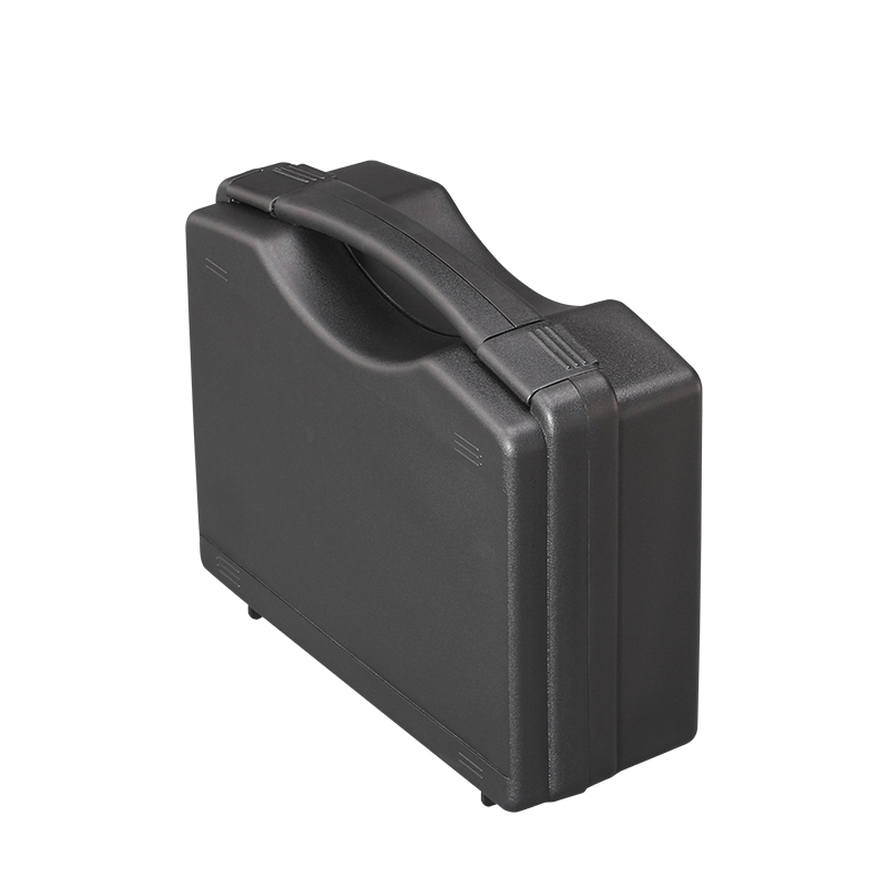 Caja de herramientas de lado a lado, caja de almacenamiento de plástico portátil, caja de protección de hardware de seguridad multifuncional, caja de embalaje de equipo y equipo