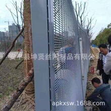 中兴钢丝网密纹网围墙 中核加密防爬网  核电M型冷弯型钢立柱厂家
