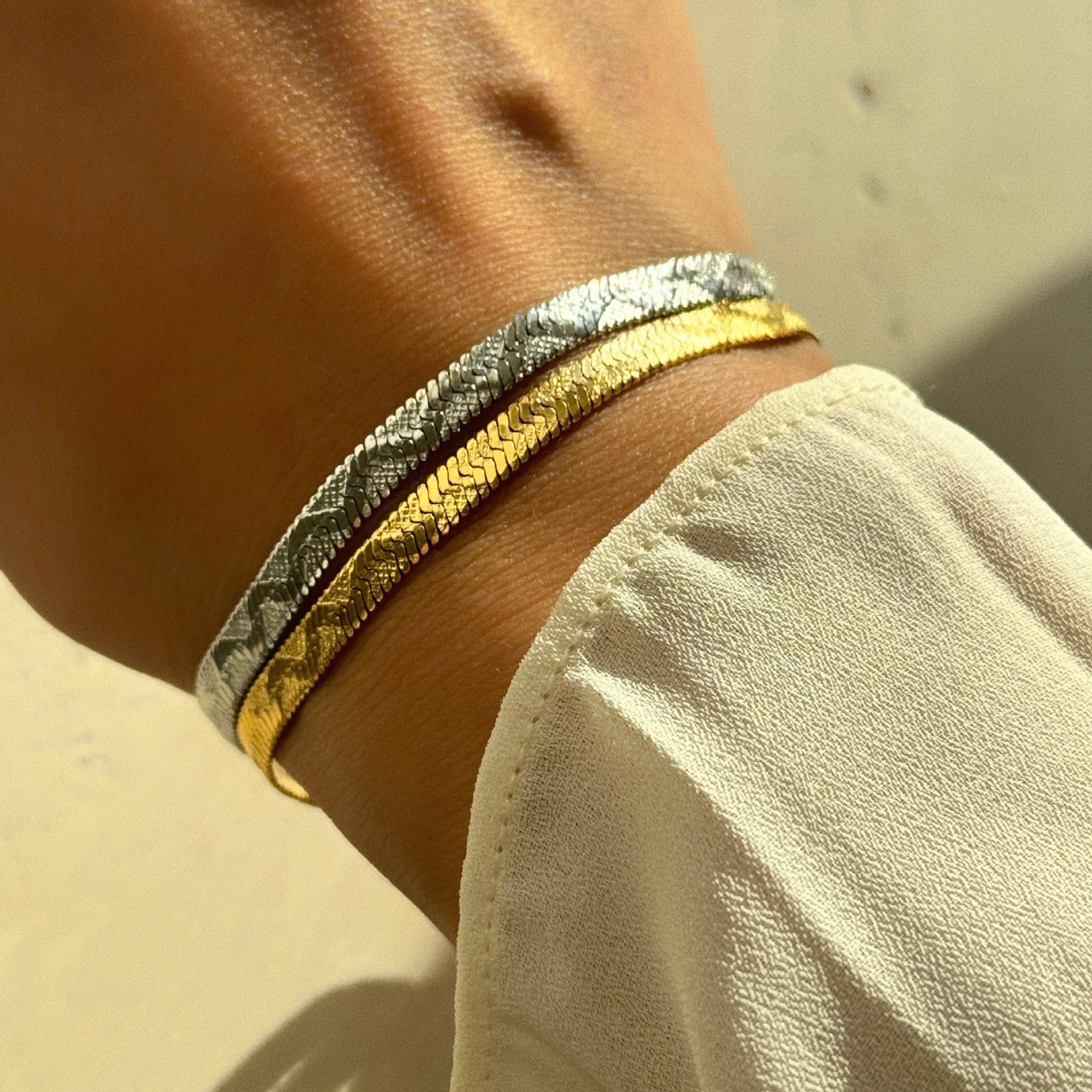 1 Piece Quantity Simple Style Commute Star Titanium Steel Plating Gold Plated Bracelets