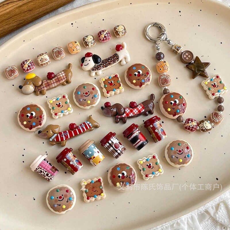 Dachshund Biscuit Cute Autumn and Winter Acrylic Pendant DIY Handmade Beaded Mobile Phone Chain Beads Jewelry Accessories Dachshund Biscuit Cute Autumn and Winter Acrylic Pendant DIY Handmade Beaded Mobile Phone Chain Beads Jewelry Accessories