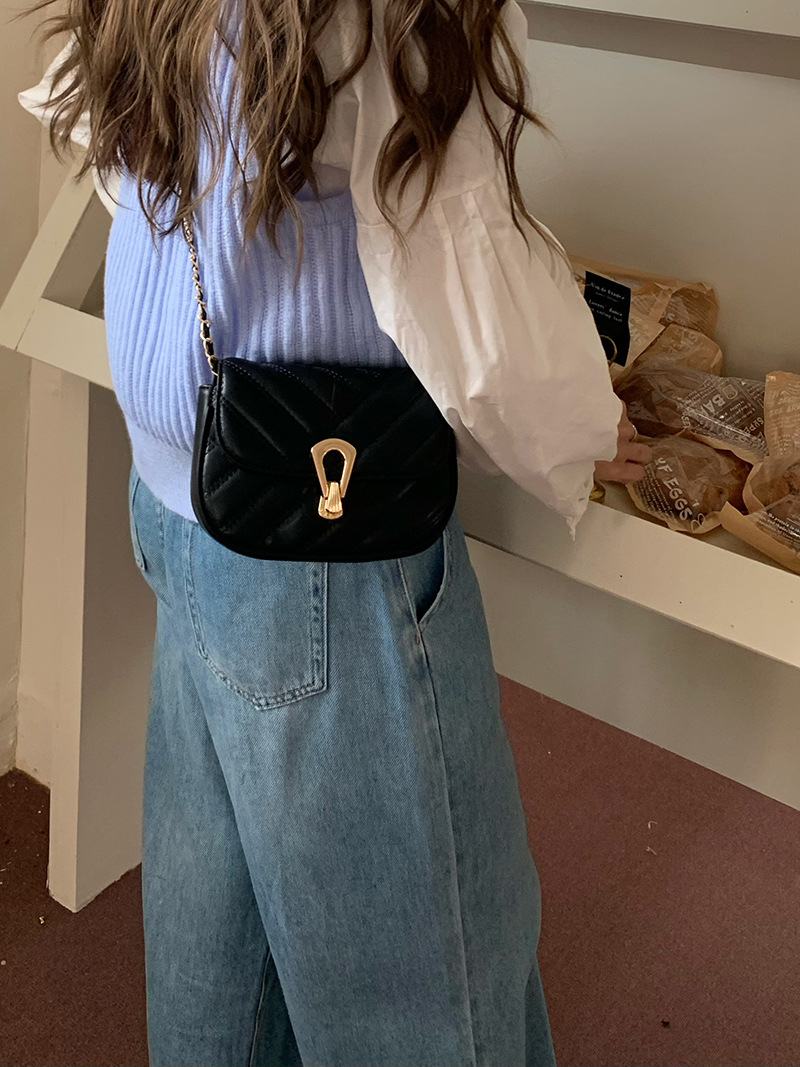 Xiaoxianfen Line kett naiste uue tekstuuri ja temperamendi jaoks Desin Sinle õlg, ristkeha väike ruut_voghion.com