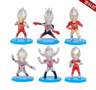 Monstruo Superman decoración de pastel adorno niño niño cumpleaños dibujos animados héroe acero dragón vestido plug-in