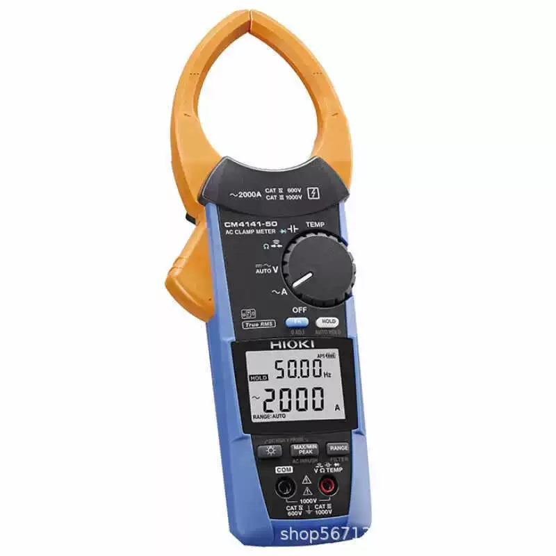 HIOKI CM4141-50 Цифровой клещевой мультиметр переменного тока с истинным эффективным значением, амперметр 2000A