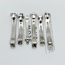 4cm~10公分 韩国clip paris宽三片自动发夹弹簧夹顶夹DIY饰品配件