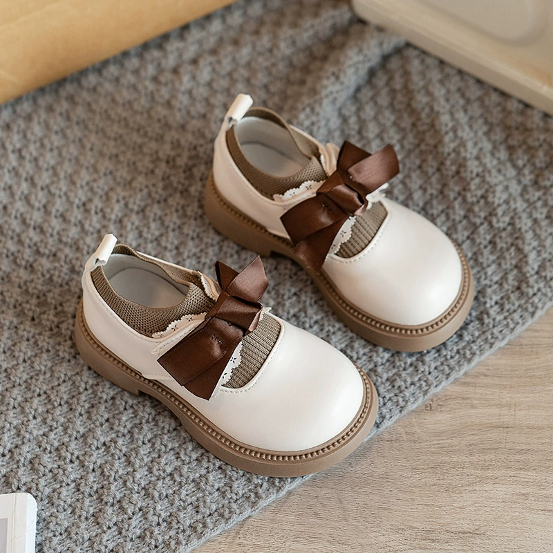 3-12 лет малышки 2025 новая мягкая подошва новая корейская версия нескользящей обуви принцессы