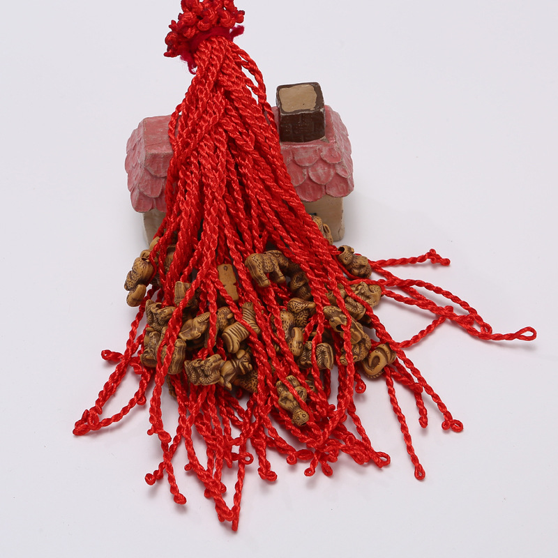 Dragon Boat Festival Red String Bracelet Jewelry Online Store Gifts Street Vendor Jewelry Store Supply Unisex Bracelet High-End Wholesale