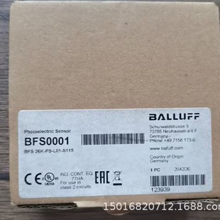 Balluff BFS0001 Sensor BFS 26K-PS-L01-S115 Free Shipping Physical in stock Discussion