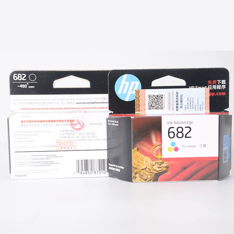 HP, оригинальный картридж, принтер HP682, 2776, 6078