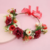 Headband, hair accessory suitable for photo sessions for bride, European style, for bridesmaid