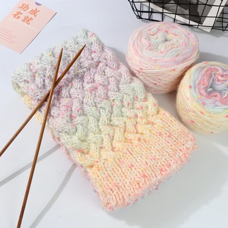 rainbow scarf