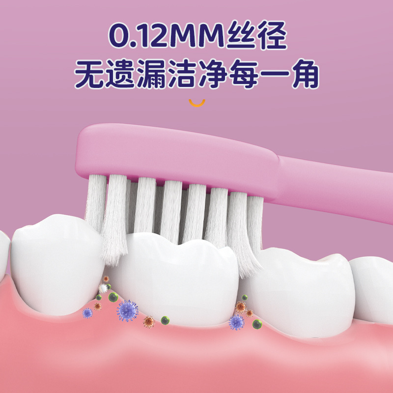 宝莉同款儿童牙刷3-9-12岁宝宝学生换牙期牙刷牙杯套装现货批发|undefined