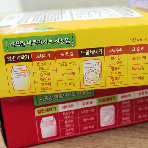 South Korea LG Smooth Paper 30 pumps removable paper softener 3 fragrances