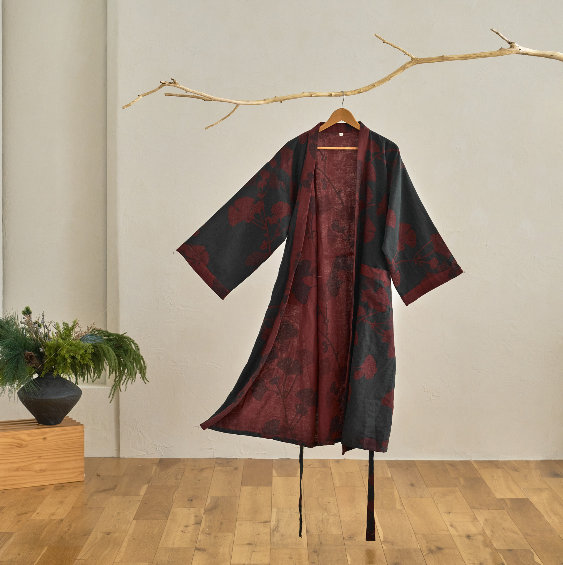 Algodón de doble capa de hilo pijamas ropa para el hogar bata de baño gasa suave agradable a la piel pareja Camisón de algodón Ropa para el hogar de las mujeres