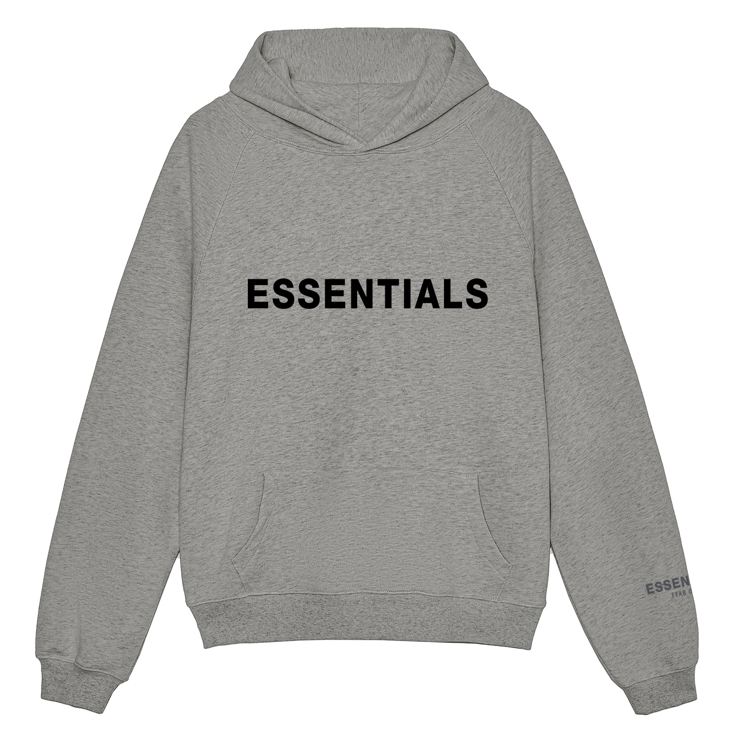 ESSENTIALSZONEFOG Suéter con capucha suelto de la calle principal para hombres y mujeres con el mismo estilo Parejas Abrigo de moda de silicona americana