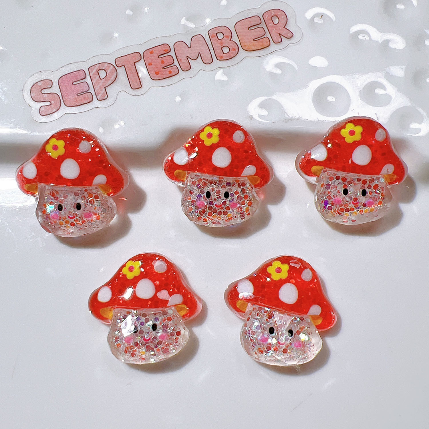 樹脂部品卸売りdiy手作りアクセサリー靴花子供頭飾りクリップ玩具abゴム夜光トウモロコシ