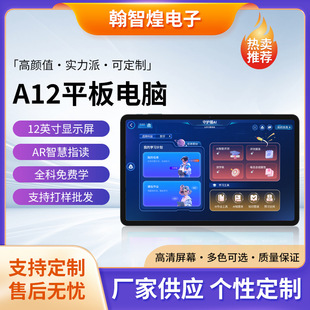 Factory Direct Sales 12inch Tablet Ai Study Room Eye Protection High Definition Large Screen Ai Smart Learning Tablet