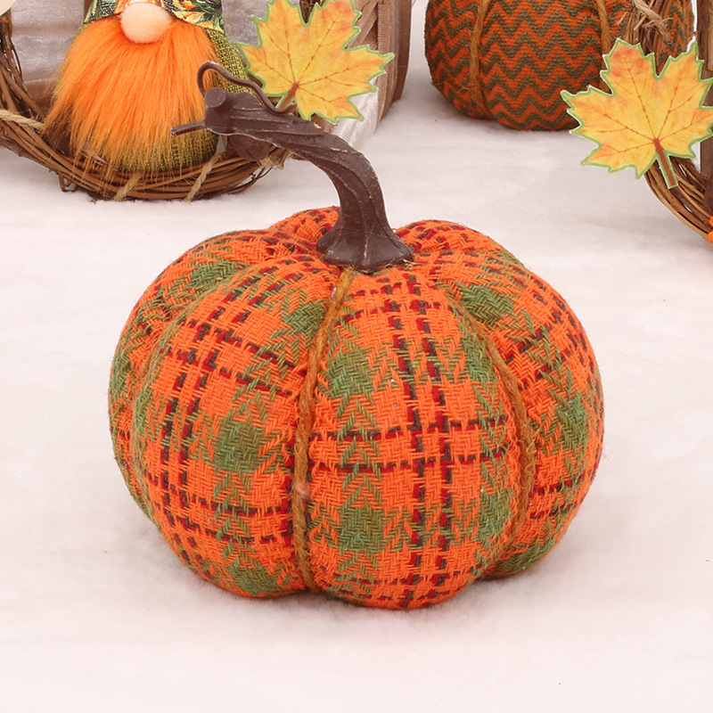 Halloween Pumpkin Cloth Party Ornaments display picture 2