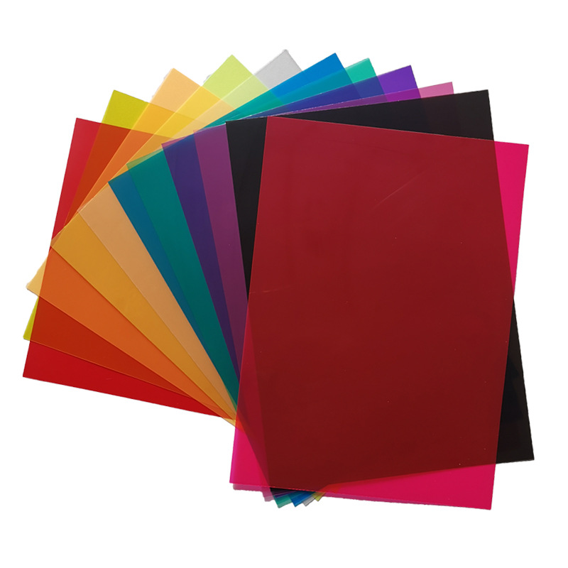 Película de encuadernación, papel de portada, transparente A3A4, pintura artística, pintura hecha a mano, cubierta de plástico de bricolaje, lámina de plástico de pvc, suave