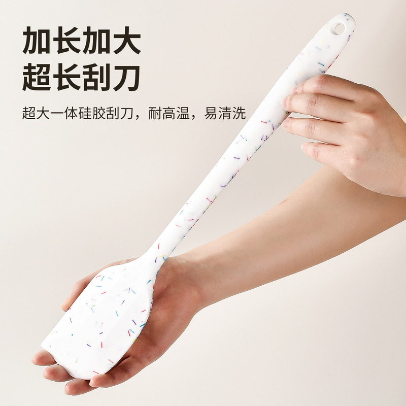 Extra Large Silicone Scraper Steel Core Integrated Spatula Reprinted Cream Cake Spatula Baking Mixing Knife Lfgb Extra Large Silicone Scraper Steel Core Integrated Spatula Reprinted Cream Cake Spatula Baking Mixing Knife Lfgb