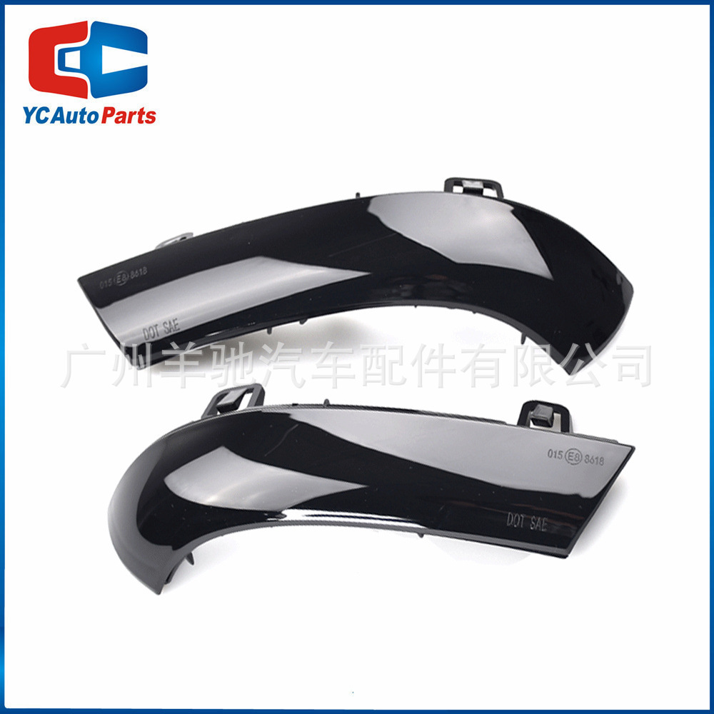 Aplicable a Volkswagen Golf 5 Jetta Passat luz de giro LED luz amarilla que fluye agua espejo retrovisor luz de señal