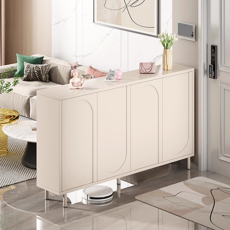 Household Shoe Cabinet for Entryway, Living Room, and Foyer, Floor-Standing Against the Wall, Large Capacity Storage Cabinet, Dust-Proof Integrated Shoe Rack